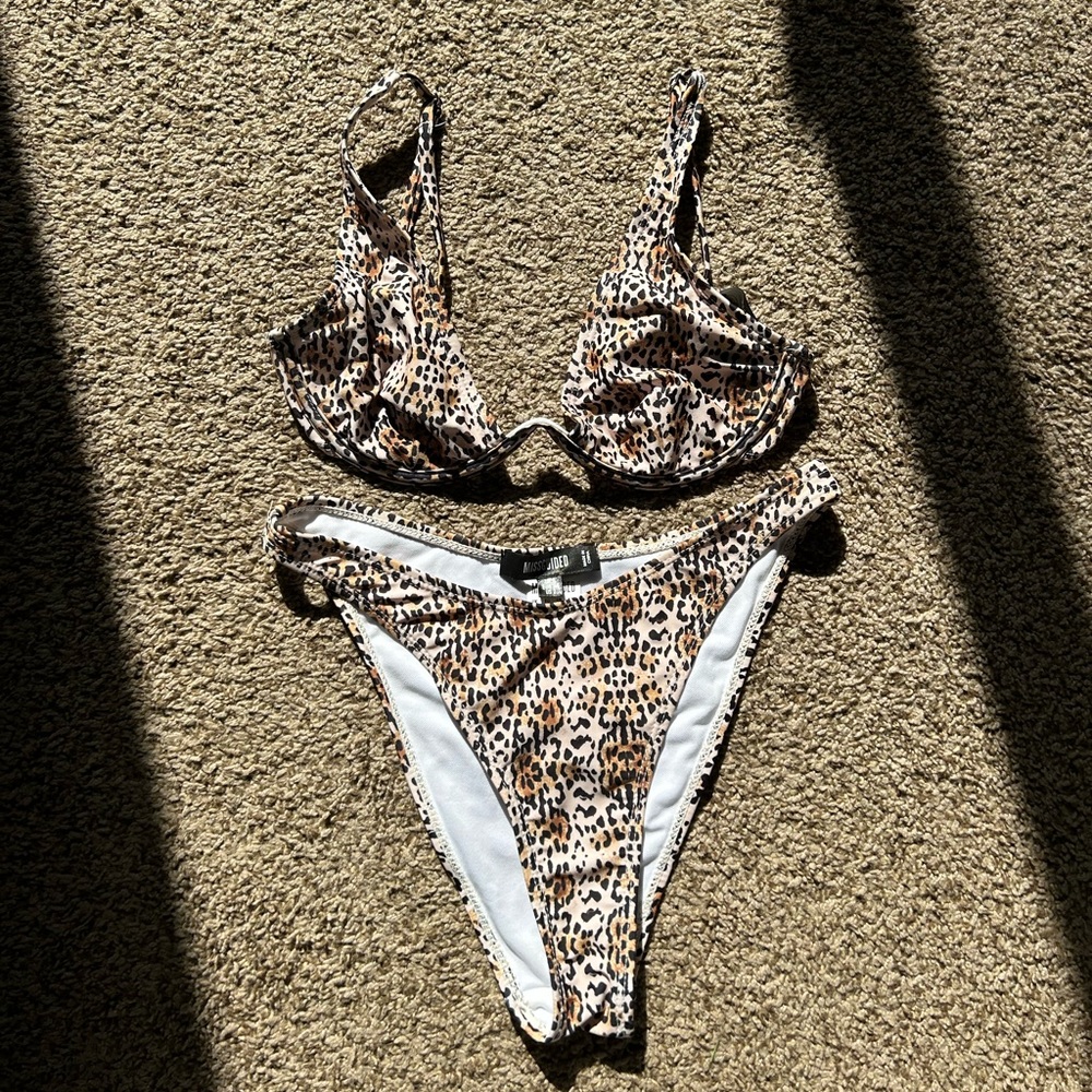 Missguided Leopard Bikini